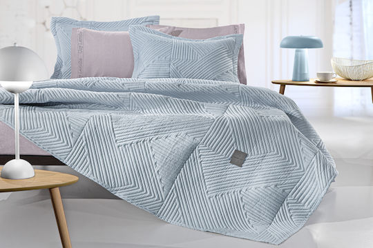 Guy Laroche Ziana Σετ Υπέρδιπλο Denim 220x240cm 2τμχ