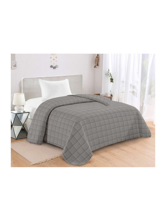 Adam Home Antel Coverlet Single Microfiber Gray 160x240cm
