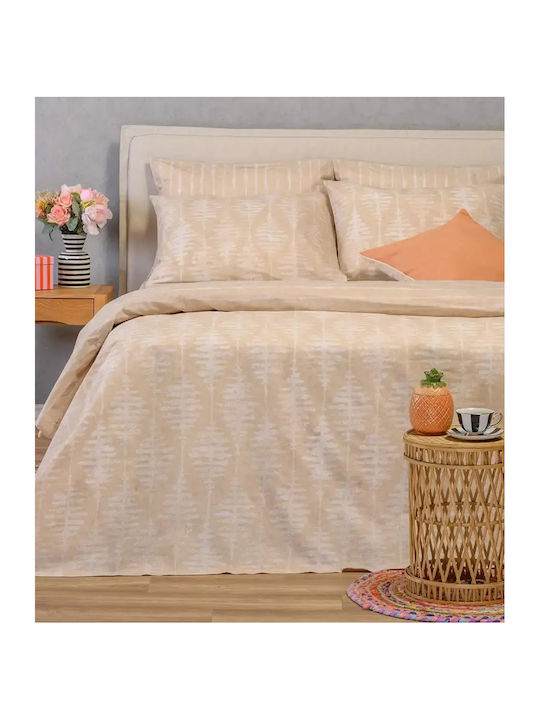Melinen Kai Single Bed Sheets Set With Rubber H...