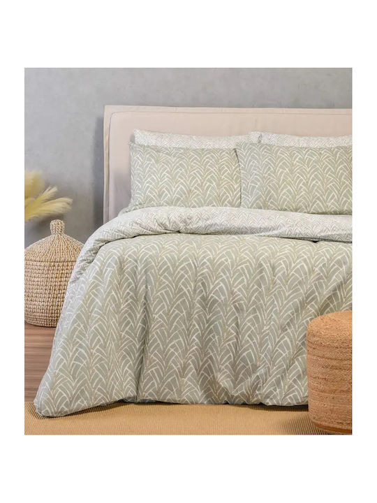 Melinen Coral Bed Sheets Set King Size 260x270c...