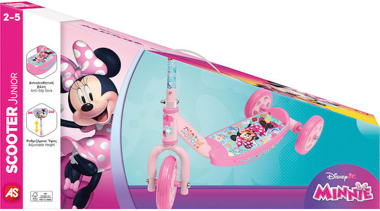 AS Kids Scooter Minnie 3-Wheel for Ages 2-5 Pink