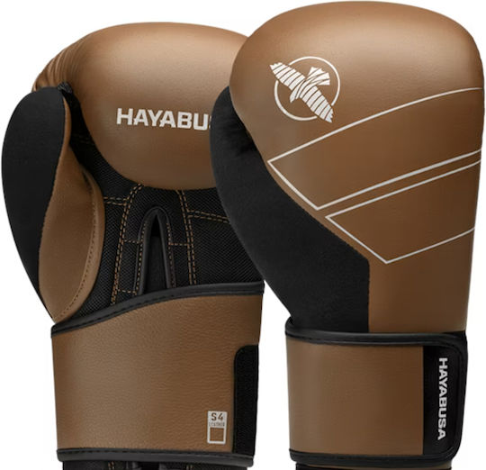 Hayabusa Boxing Gloves Leather for Competition Gold
