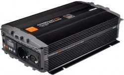 Osram Inverter Auto Undă Sinusoidală Pură 1000W pentru Conversie 12V DC la 230V AC Osram Inverter Auto Undă Sinusoidală Pură 1000W pentru Conversie 12V DC la 230V AC