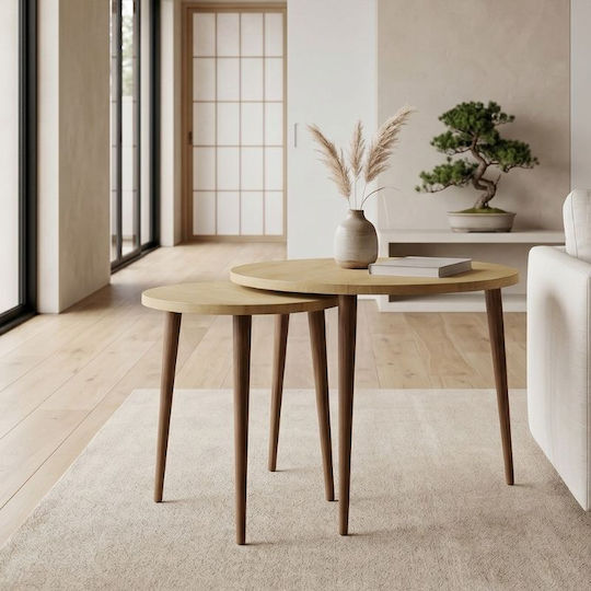Βοηθητικό Τραπεζάκι Nola Sapphire Oak Βοηθητικό Τραπεζάκι Nola Sapphire Oak