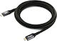 Equip USB 4 Video Cable USB-C male - USB-C 240W PD Μαύρο 3m 128384