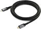 Equip USB 4 - УСБ 4 Видео Кабел USB-C Мъжки - USB-C 240W Захранване (PD) Черен 3м 128384