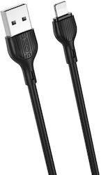 XO Nb103 USB-A to Lightning Cable Μαύρο 1m XO-N...