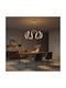 kelvo Tarantula White LED Ceiling Light with Warm to Cool White Light 78x78x31.5cm