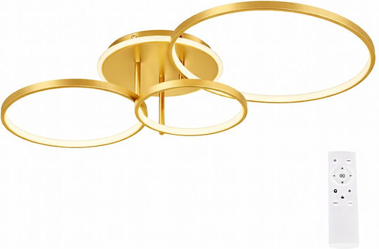 VenCore Deckenleuchte 89cm LED Mit Fernbedienung