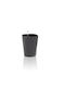 Lechuza Mini Deltini Αυτοποτιζόμενη Γλάστρα Basalt Grey 10x10x13εκ.
