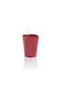 Lechuza Mini Deltini Αυτοποτιζόμενη Γλάστρα Scarlet Red 10x10x13εκ.