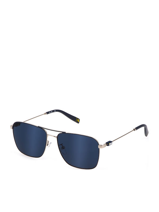 FILA Men's Sunglasses with Gray Metallic Frame ...