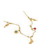 Arteon Necklace From Gold Plated Silver Turquoise