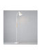 VenCore Lampadar de Podea Înălțime 150xLungime 23cm cu Bază pentru Bec E27 Alb