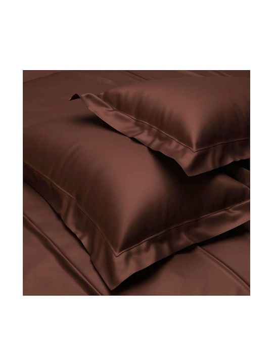 Kotonia Home Подредба Калъфки За Възглавници Dark Chocolate 50x70см