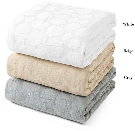 Nima Hotel Blanket King Size White 270x270cm
