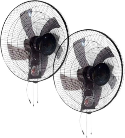 214050 Professional Wall-mounted Fan 60W Diameter 45.72cm