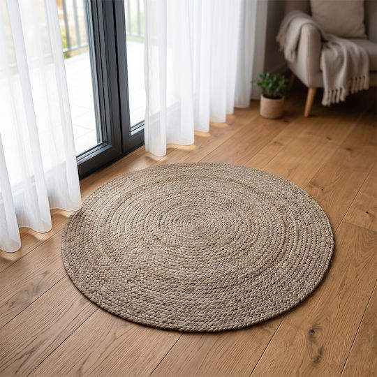 Ravelia Ojo Summer Jute Rug Φ120cm Ojo