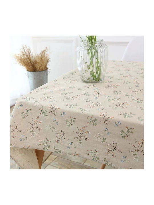 Lucktora Linen Tablecloth 140x220cm