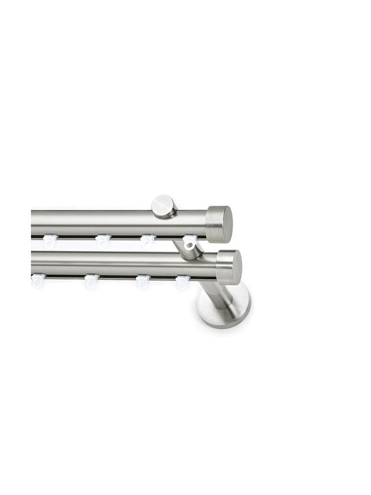 MRShome Toledo Two-Way Metallic Curtain Track i...