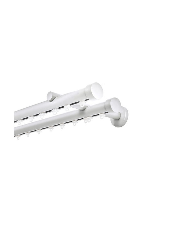 MRShome Toledo Two-Way Metallic Curtain Track i...