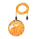 Kikkerland Wireless Charger (Qi Pad) Sleepy Cat (BG-25-0335)