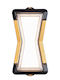 Led Wall Light Ax216 Outdoor Indoor 2 Sources X 10w Metallic Black 3000k