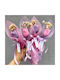 Themagio Scented Soy Candle Tulip Shape "Mom I Love You" Mother's Day