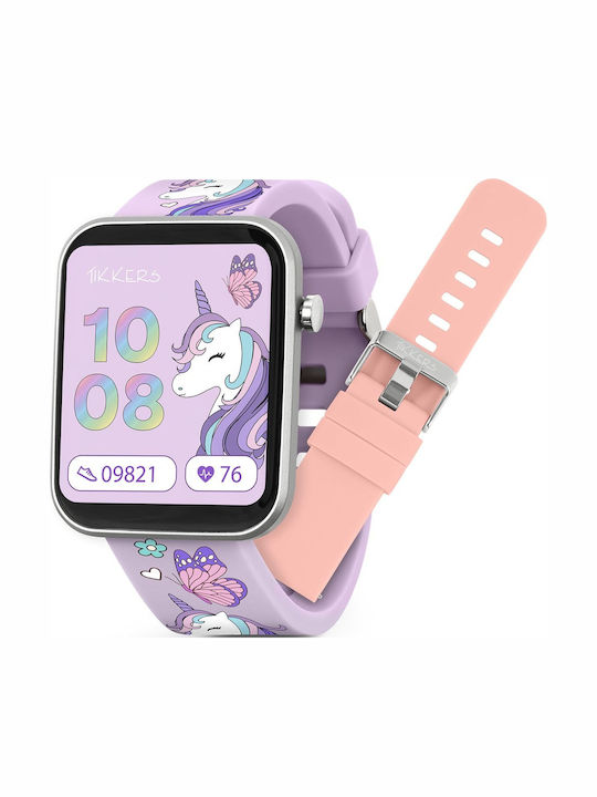 Tikkers Παιδικό Smartwatch Ροζ