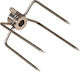 Lianos Rotisserie Fork for Kontosouvli and Kokoretsi 1.1x10cm