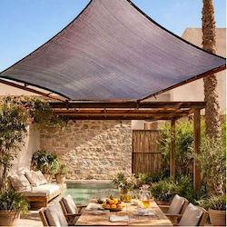 Brown Mesh Shade Fabric 2x3m