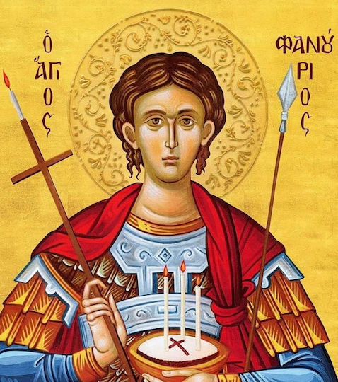 Olympus Diamond Painting Saint Fanourios Mosaic 55x45