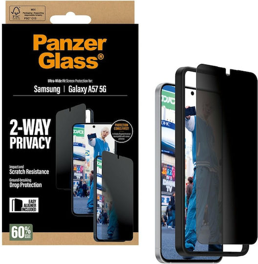Panzerglass Privacy Glass Panzerglass Ultra-wide Fit Samsung Galaxy A57