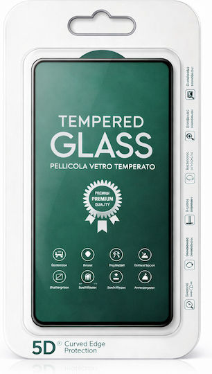 Realme C30 Tempered Glass 5d Hardness 0,3mm Full Face