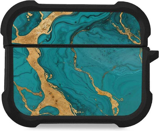 Sonique Marble Series Θήκη Σιλικόνης σε Πράσινο χρώμα για Apple AirPods Pro 3