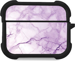 Sonique Marble Series Θήκη Σιλικόνης σε Μωβ χρώ...