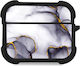 Sonique Marble Series Silicone Case in Purple C...