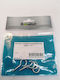 Bmontage Hook Screw with Diameter M4 and Length 20mm 4 Pieces