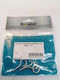 Bmontage Hook Screw with Diameter M5 and Length 60mm 2 Pieces