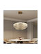 Candelabru Led Telecomandă Llc160/500gd Cristal Metal 55w Reglabil Intensitate Reglabil Înălțime Lumină Rece Caldă Neutră Iluminat Luxos