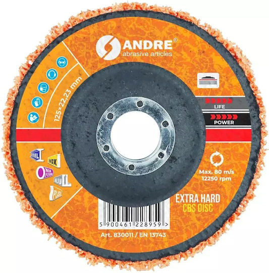Andre Krazek Grinding Disc Cbs 125mm Extra Hard – Orange