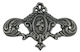 Decorative Furniture Rosette Besana 6704 Aged Iron B
