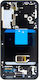 Samsung S901b Galaxy S22 LCD Display + Touch-Einheit + Frontabdeckung Grau Servicepack