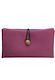 Rollit Tobacco Pouch Made of Purple Artificial Leather Handmade with Button 18x9.5cm