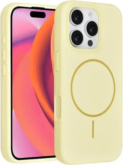Tuniq Задна Корица Силикон Жълта (iPhone 16 Pro)