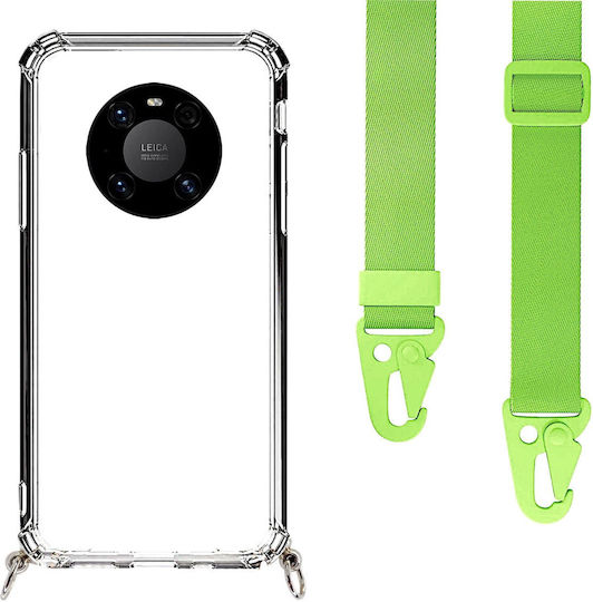 Handyhülle Transparent Lime Green Huawei Mate 40 Pro
