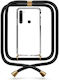 Θήκη Κινητού Διάφανη Κορδόνι Black Xiaomi Redmi Note 8t