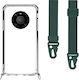 Θήκη Κινητού Διάφανη Ιμάντα Forest Green Huawei Mate 40 Pro
