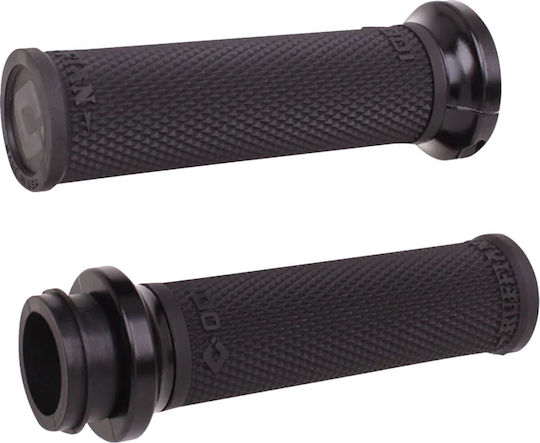 Odi Γκριπ Τιμόνι 25,4mm Ruffian Diamond Knurled No Flange No Waffle Throttle-by-wire Medium V30itwb-b Μαύρο