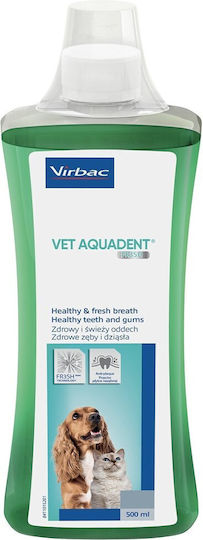 Virbac Vet Aquadent за Кучета и Котки против Зъбен Камък и Плака